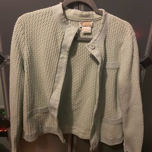 Mint green light jacket